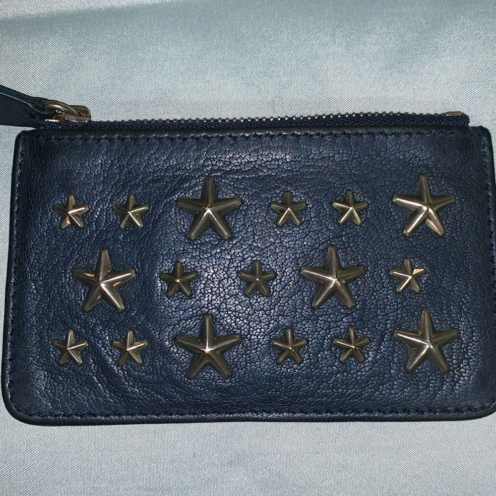 Authentic Jimmy Choo Cardholder in blue